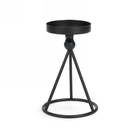 Black Metal Candleholder