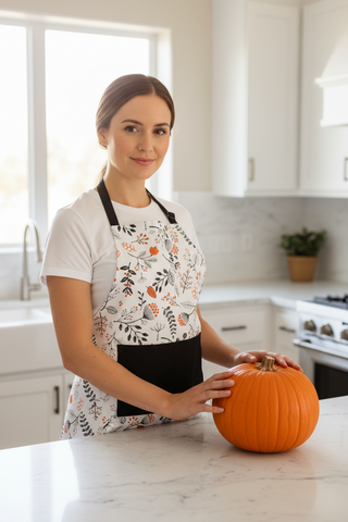 Persimmon Cotton Apron