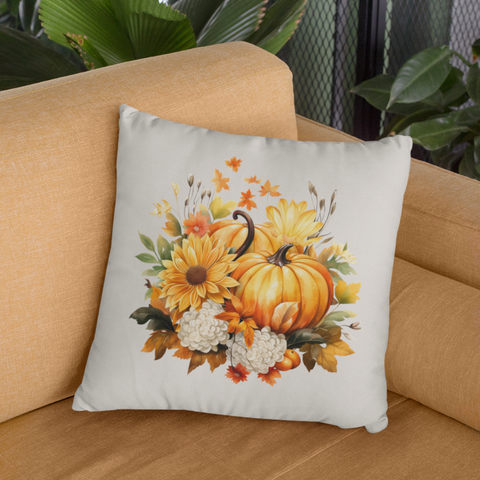 Vintage Pumpkin Pillow Cover