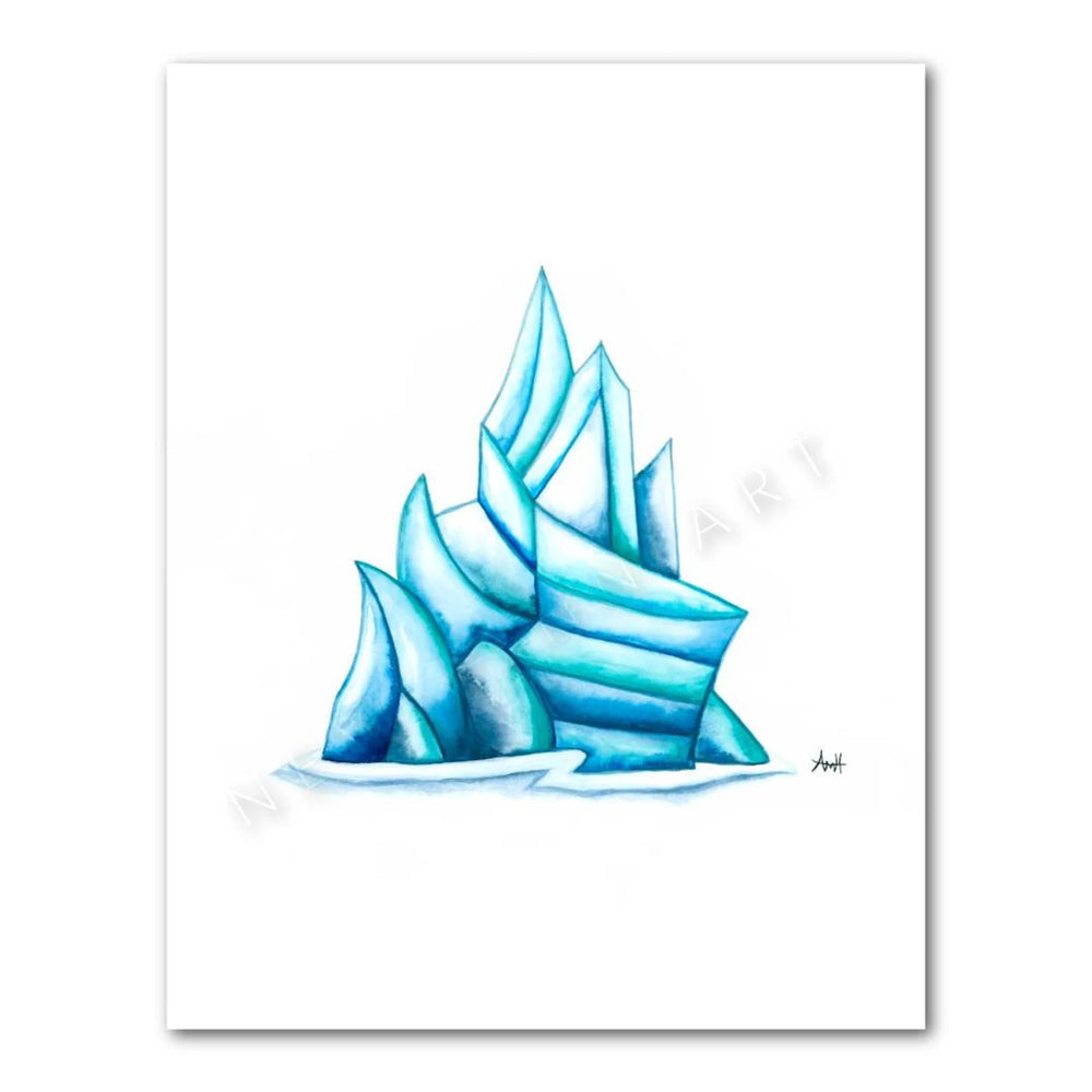 Atlantic Bergy Bit by New Finn Art