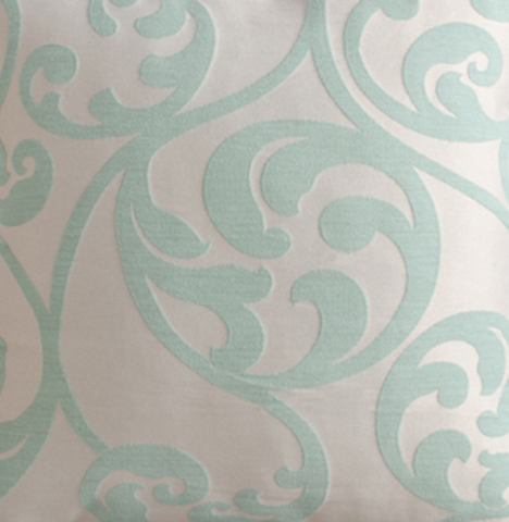 Mila Grommet Panels 108 Lined Seafoam