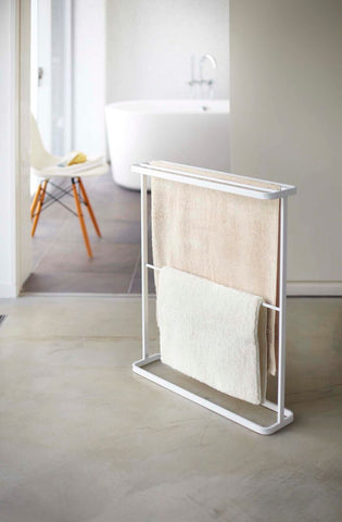 Tower Bath Towel Hanger White