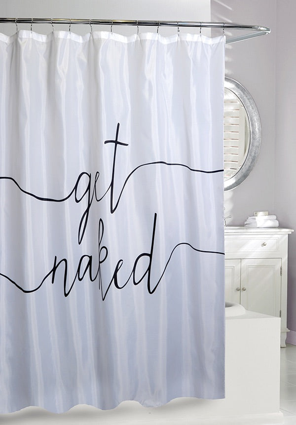 Get Naked Shower Curtain