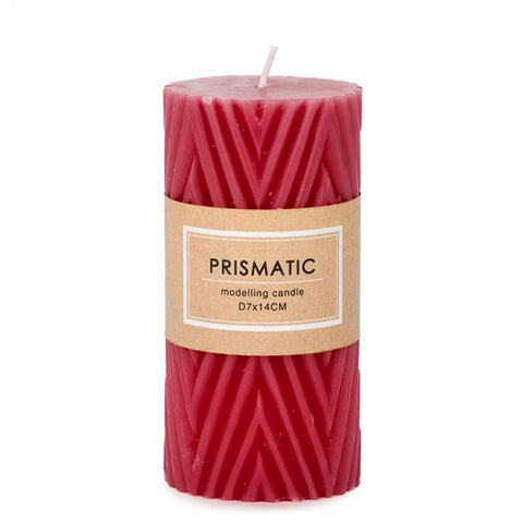 Prismatic Motif Candle 4 Colours