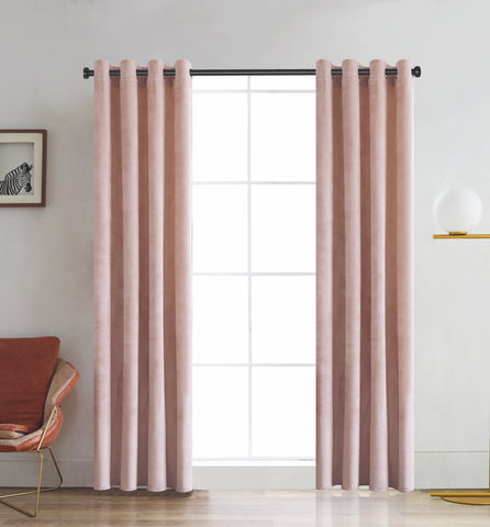 Regency Royal Velvet Drapery Pair