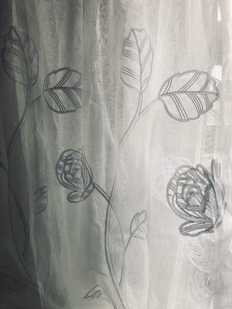 Rosaline Pinch Pleated Sheers Pair