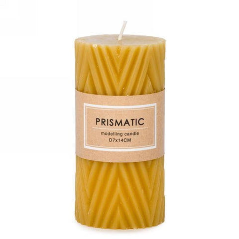 Prismatic Motif Candle 4 Colours