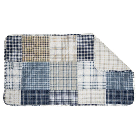 Lewis Plaid Super King Quilt Set