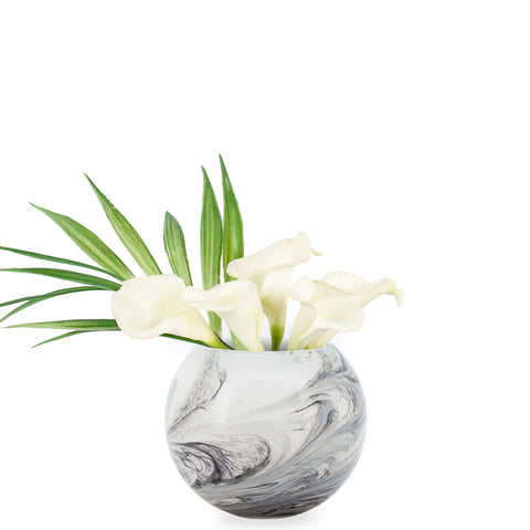 Marble Round Vase