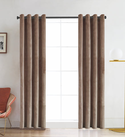 Regency Royal Velvet Drapery Pair