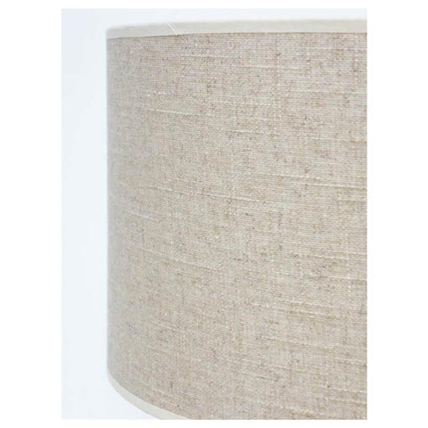 Beige Table Lamp with Feather Motif